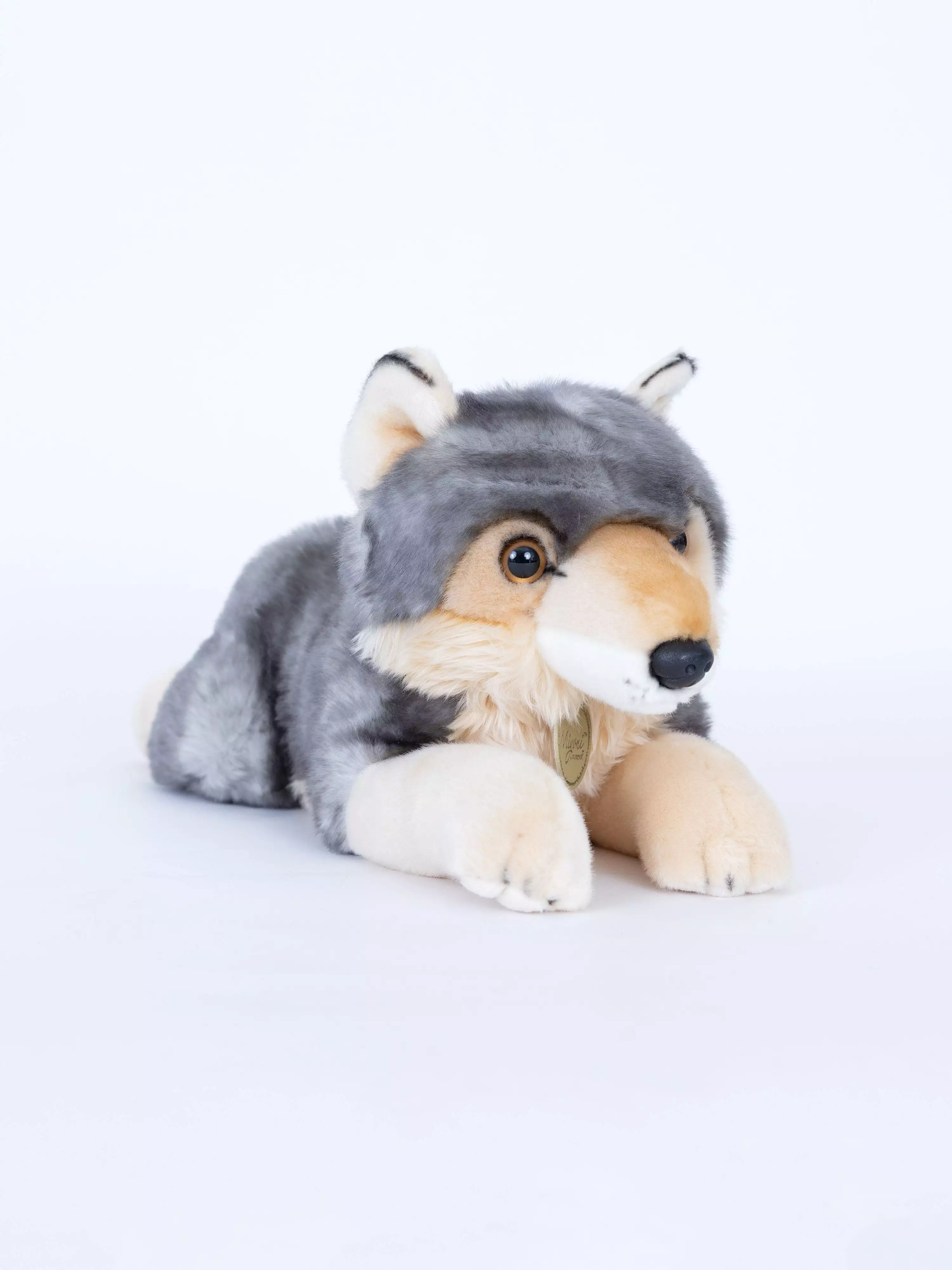 Spirit Wolf Stuffie With Bracelet