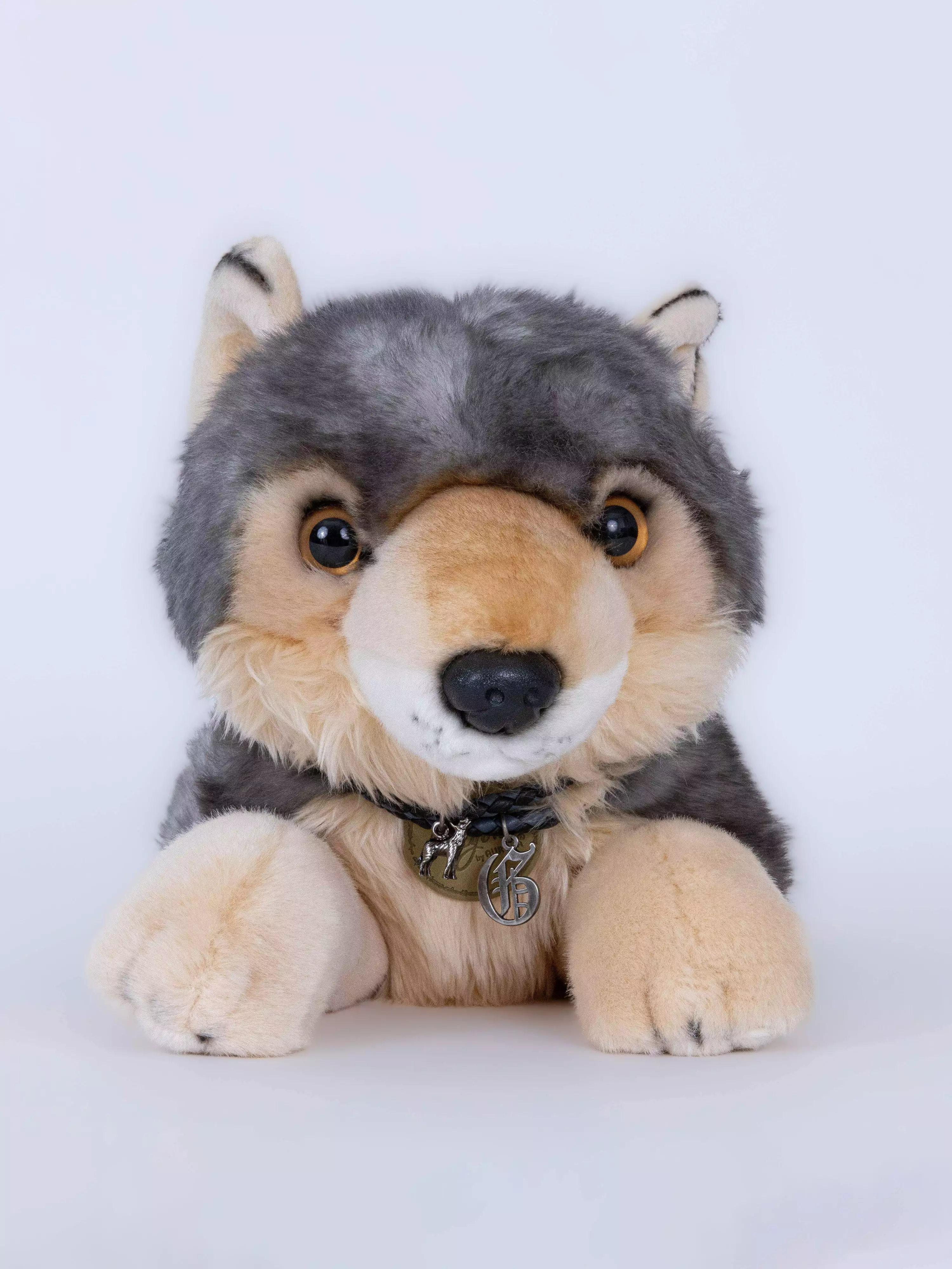 Spirit Wolf Stuffie With Bracelet