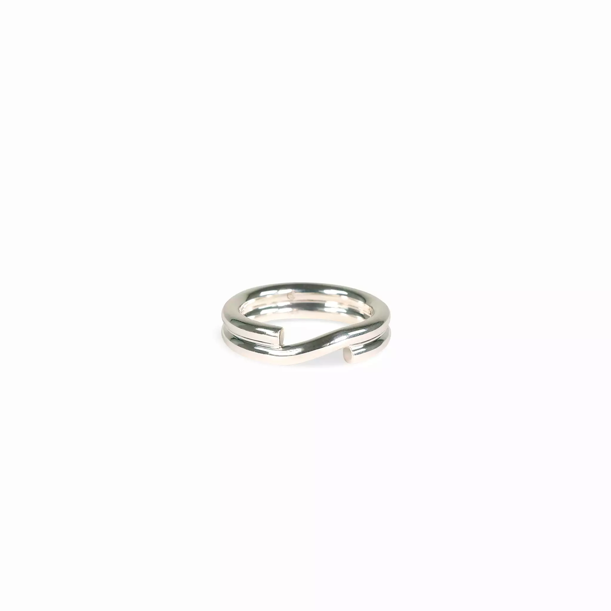 Split Ring Silver