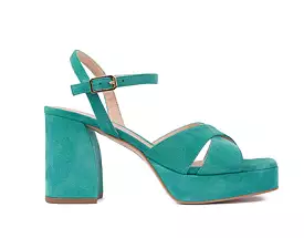 Suede Sandals, Aventurine