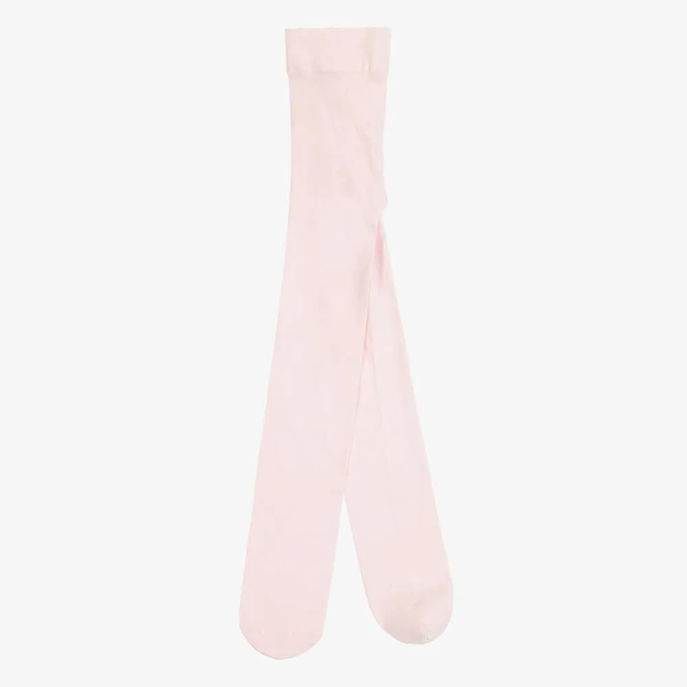 Teen Girls Pink Logo Tights