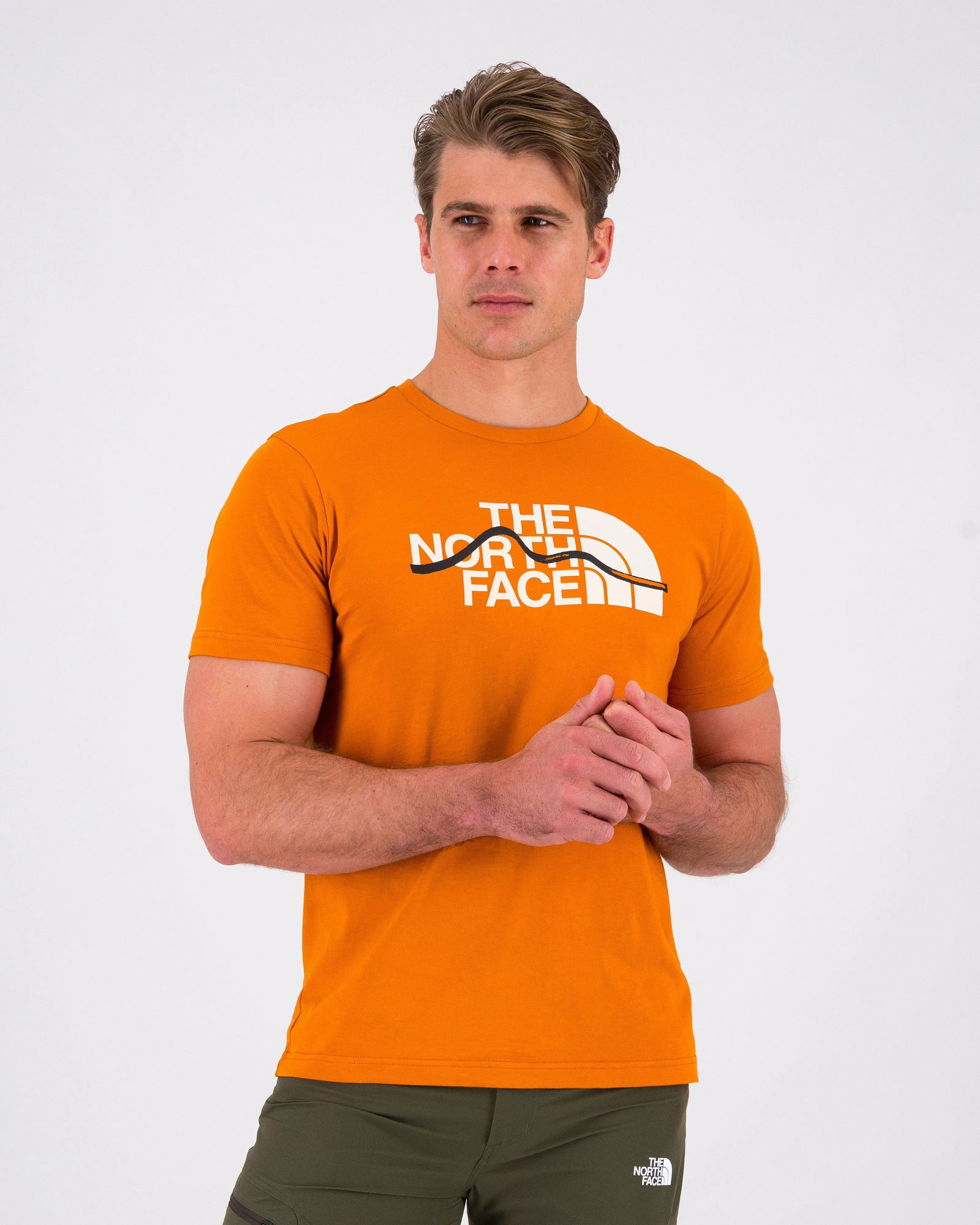 The North Face Men's Mountain Line Short Sleeve T-shirt | Cape Union Mart