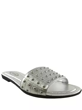 Tod's Studded Leather Slide Sandal Size 7