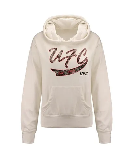 Ufc Womens Script Pullover Hoodie Sweatshirt