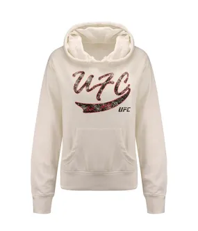 Ufc Womens Script Pullover Hoodie Sweatshirt