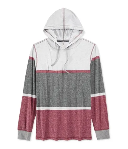 Univibe Mens Gaston Colorblock Hoodie Sweatshirt