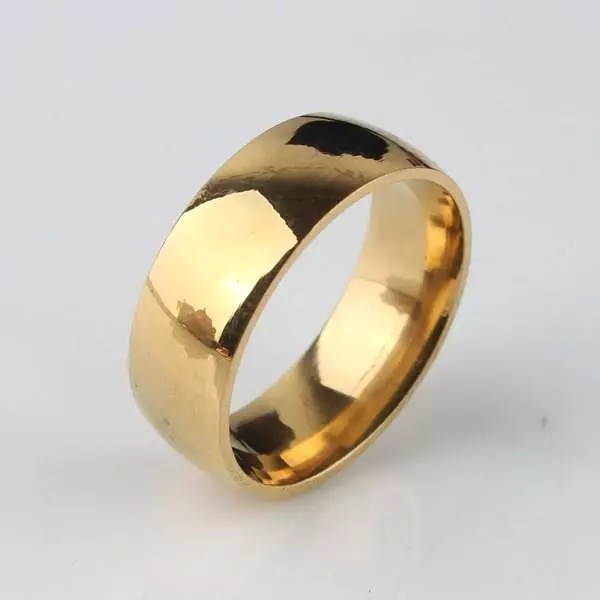 Wedding Rings - Vintage Gold Plated