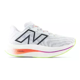 Women's New Balance FuelCell SuperComp Trainer v2, Ice Blue/Neon Dragonfly, 8 B Medium